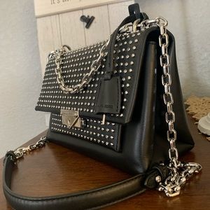 michael kors cece medium studded leather shoulder bag